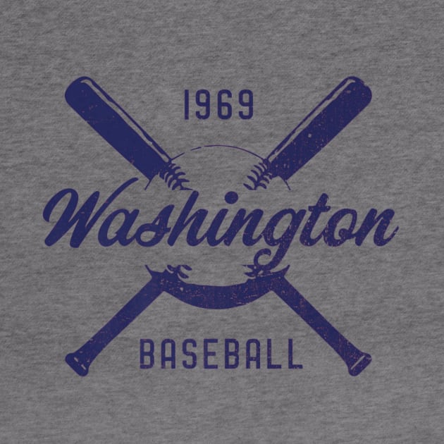 look distressed Washington 1969 baseball USA by Chicu